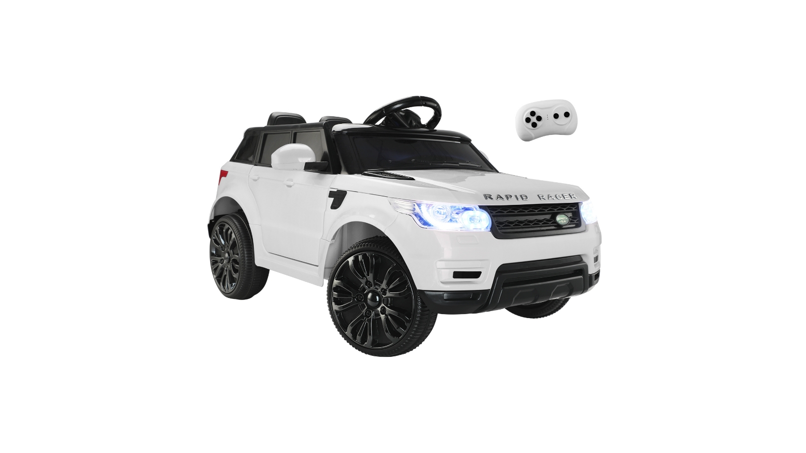 Mazam 12V Electric Kids Ride On Car - White