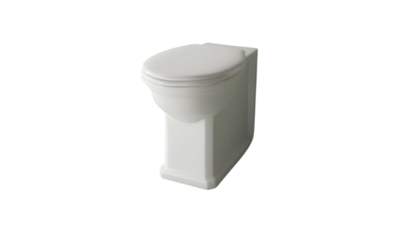 Studio Bagno Impero Wall Faced Package with Oli 74 Pneumatic Cistern - Gloss White