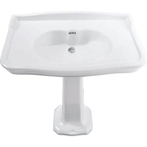 Studio Bagno Impero 100 Pedestal & Basin with 1 Tap Hole