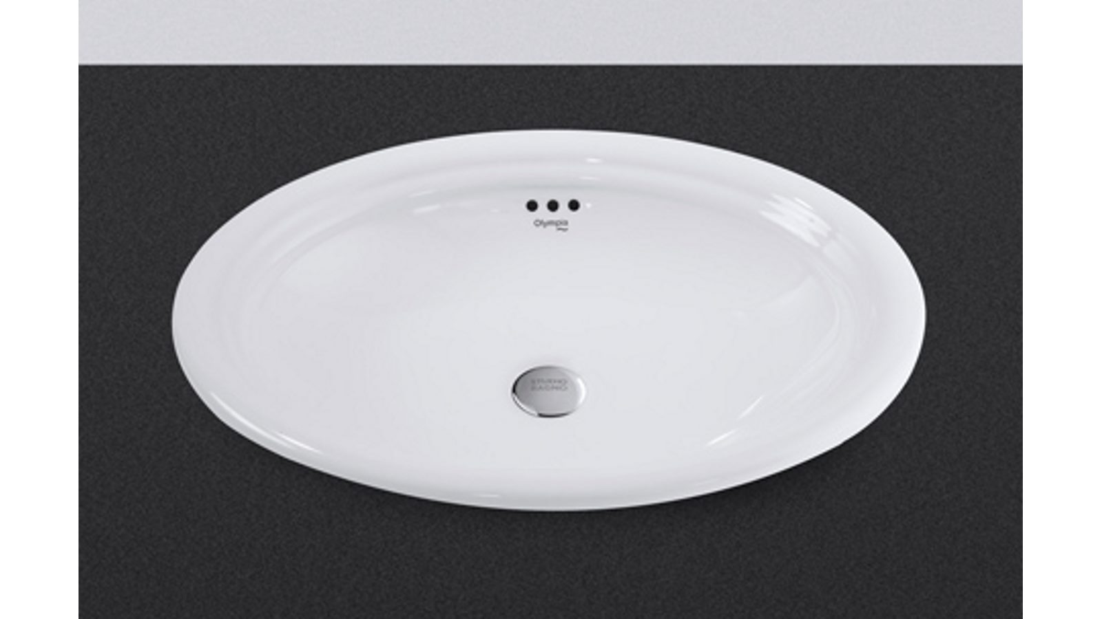 Studio Bagno Impero 60 Inset Basin - Gloss White