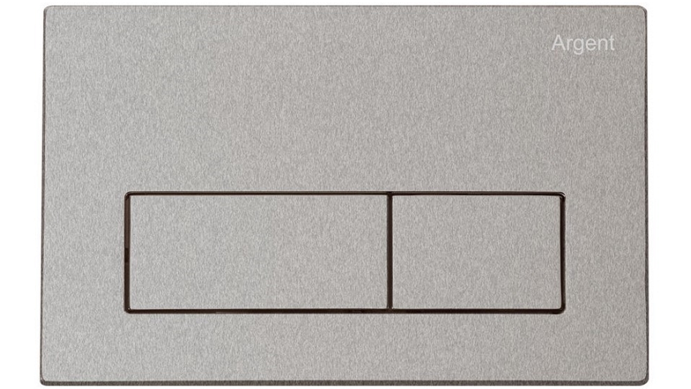 Argent Kubic Mechanical Flush Plate - Brushed Nickel