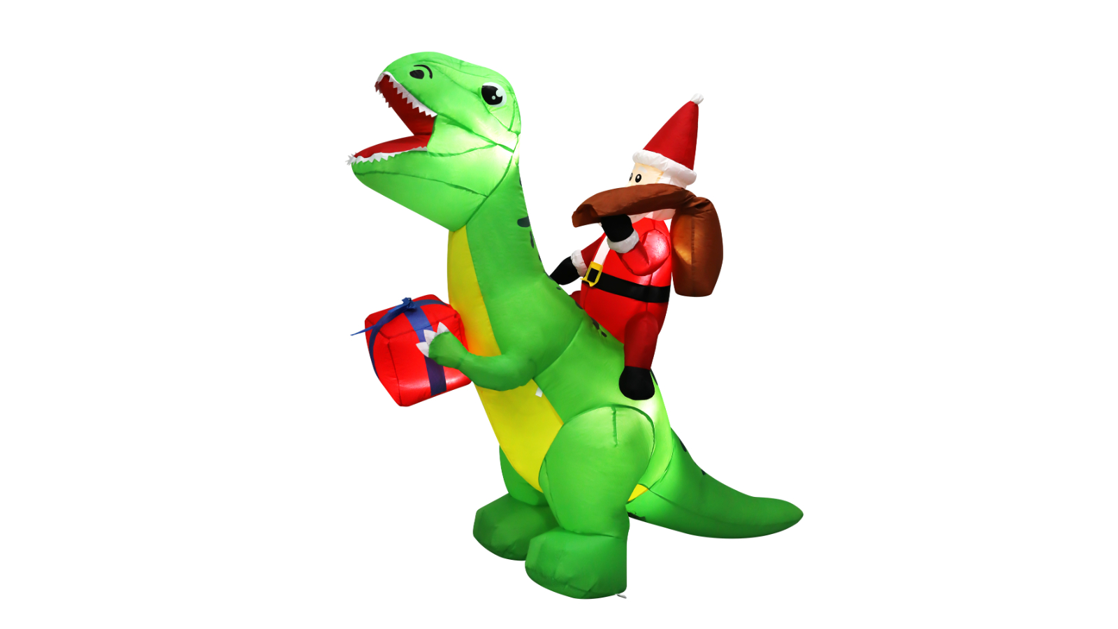 Santaco Christmas Inflatable Decor Dinosaur - 2.2metre