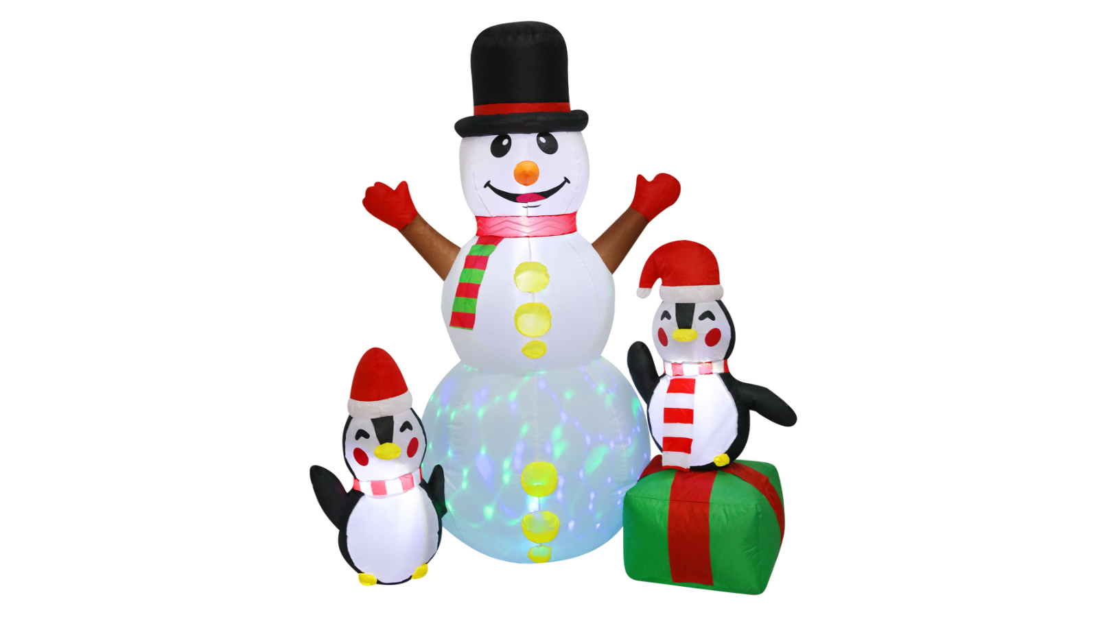 Santaco Inflatable Decor Christmas Snowman Penguin - 1.8metre