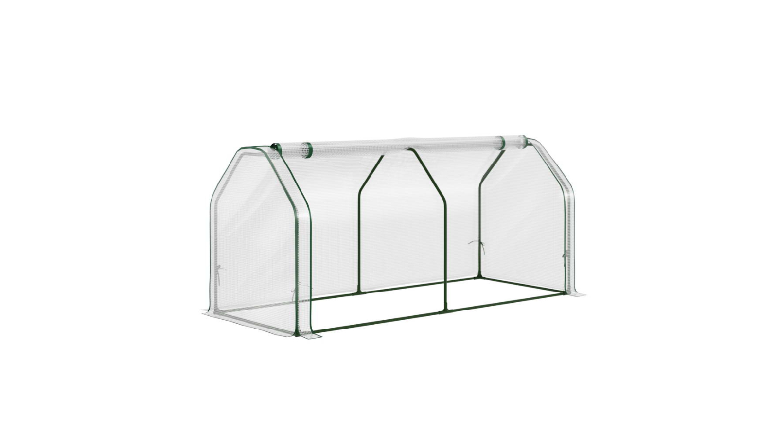 Greenfingers Mini Greenhouse Roll-up - 1.2 x 0.5 x 0.6metre