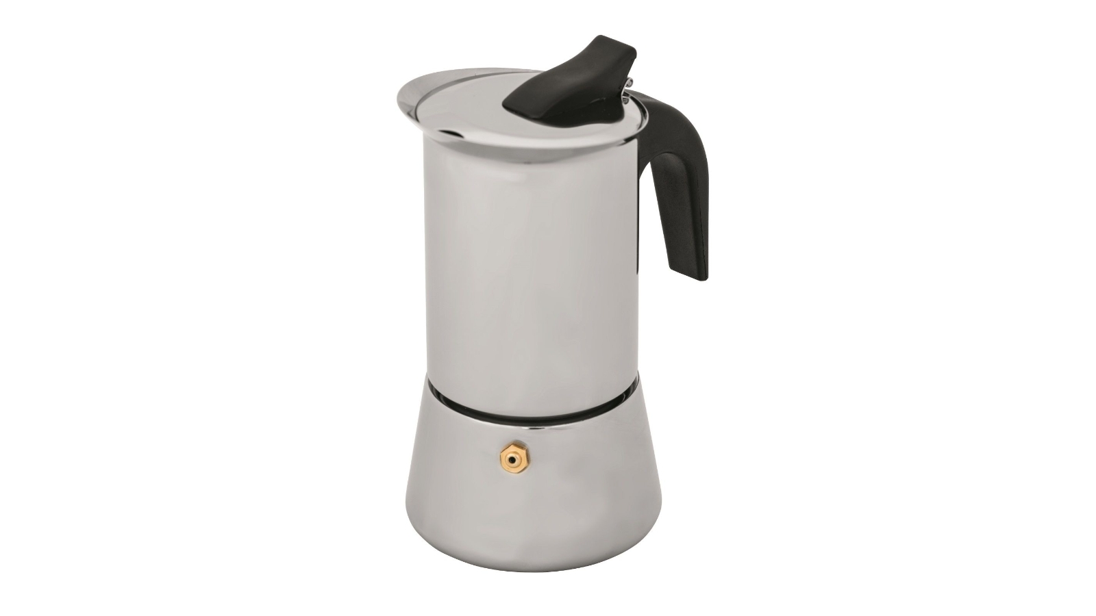 Avanti Inox 4 Cup Espresso Coffee Maker Percolator - Stainless Steel