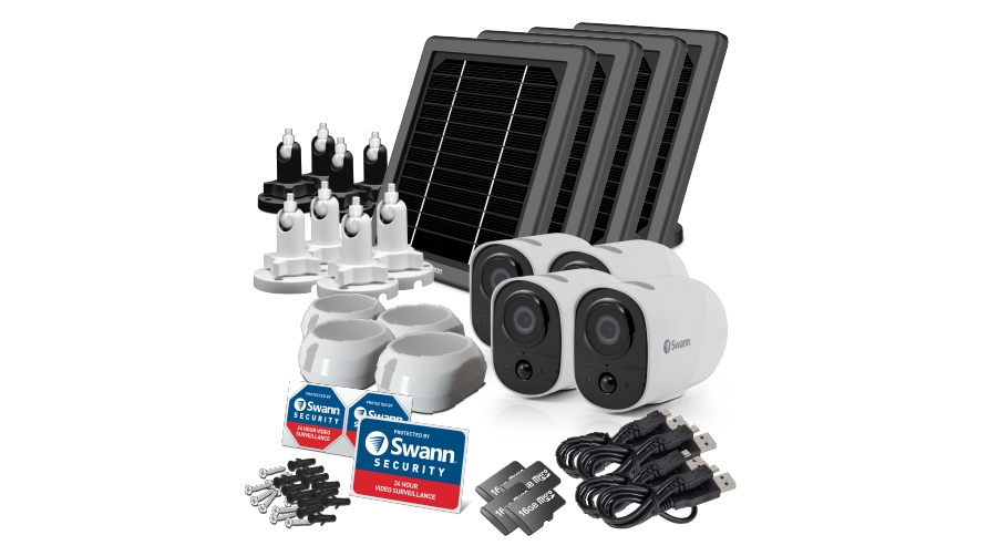 未使用品 Swann Xtreem Security Camera カメラ2個 フルHD ワイヤレス