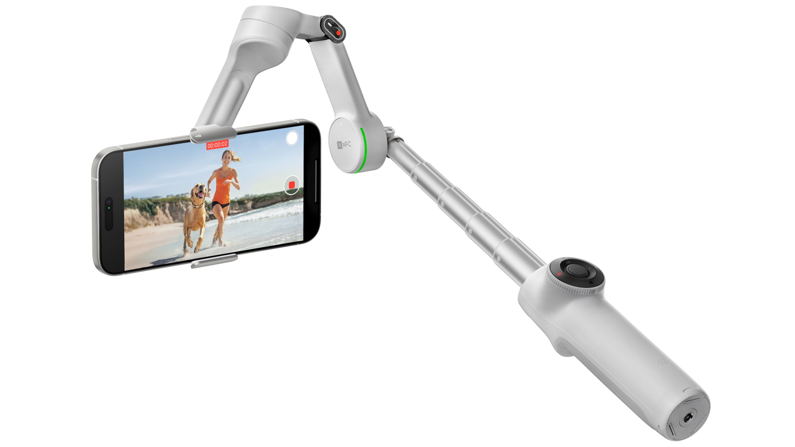 Insta360 Flow 2 Pro Creator Kit - Stone Grey | Harvey Norman