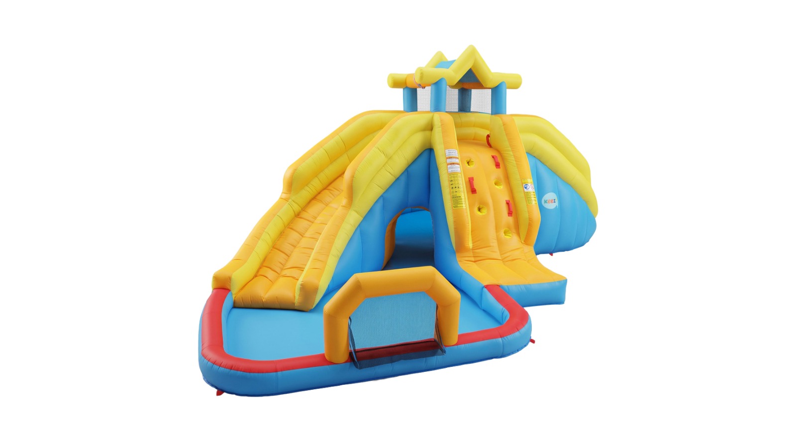 Keezi Kids Inflatable Water Splash Castle