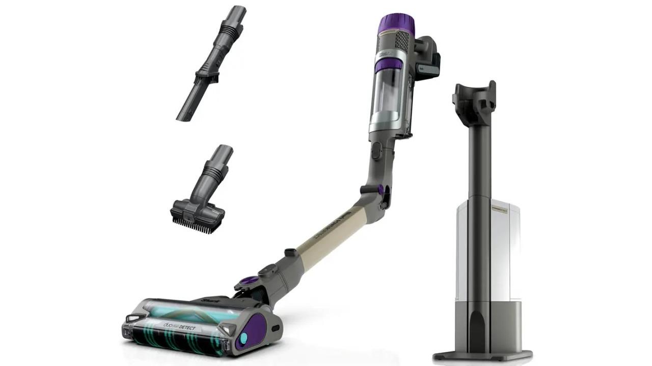 Shark Power Detect Stick Vacuum with Clean and Empty System - Brass