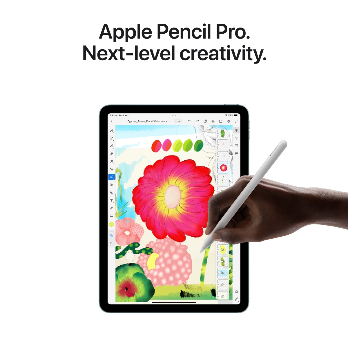 Apple iPad Air M2 11-inch Wi-Fi + Cellular 256GB with Standard