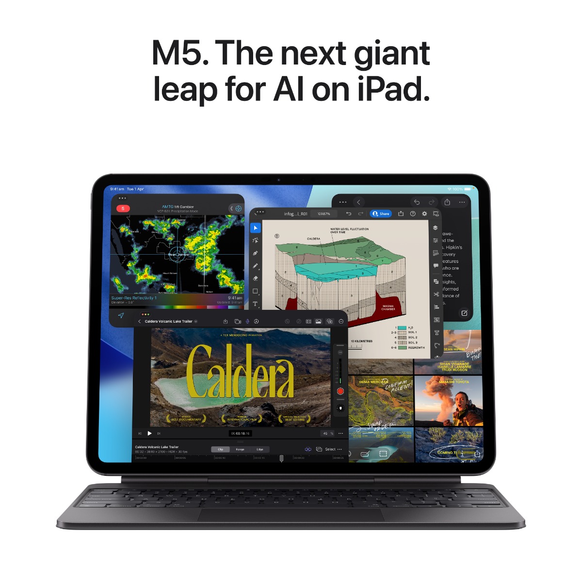 Apple iPad Pro M5 13-inch Wi‑Fi + Cellular 256GB with standard