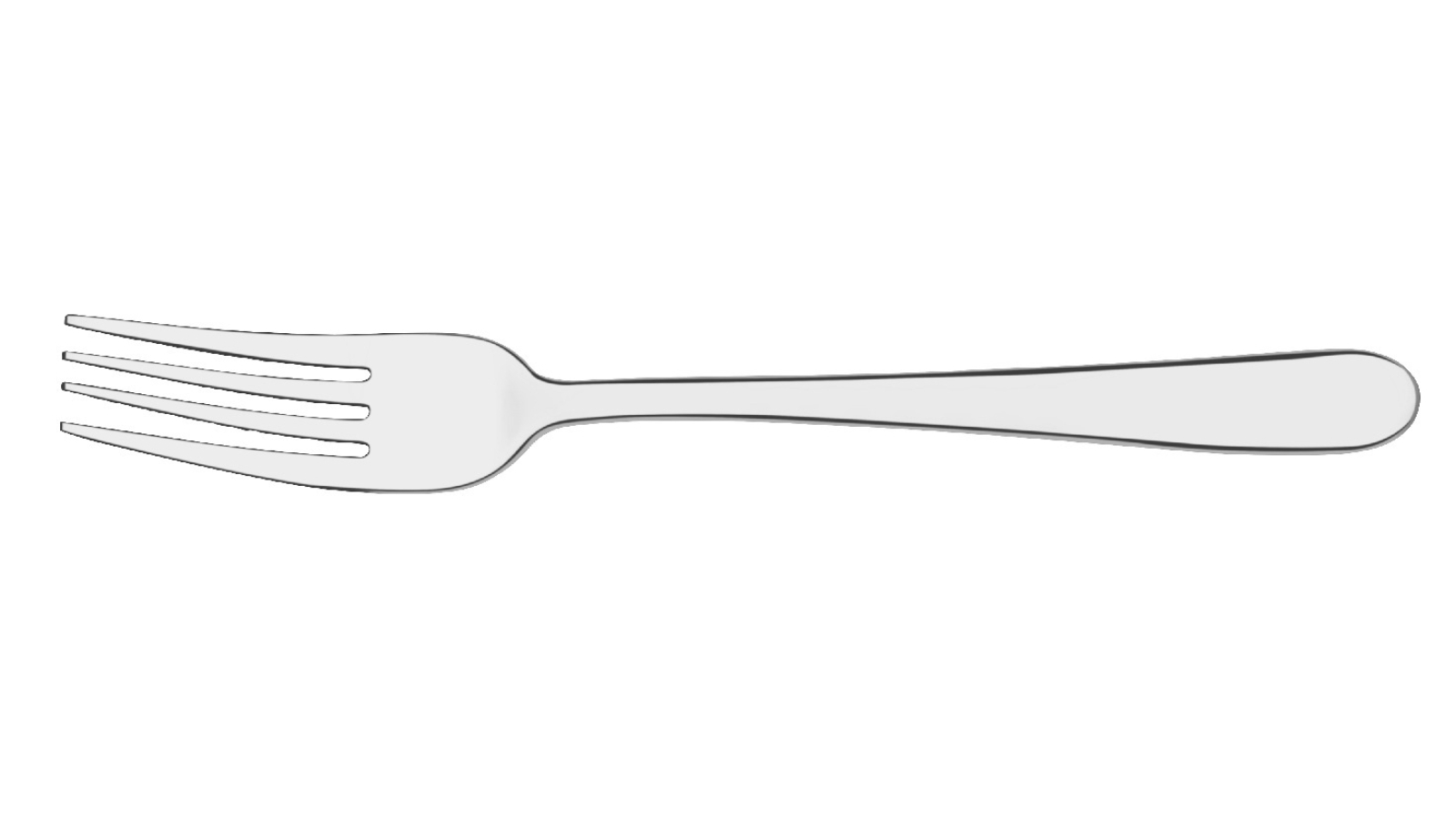 Tablekraft Set of 12 Luxor Stainless Steel Table Forks Harvey Norman