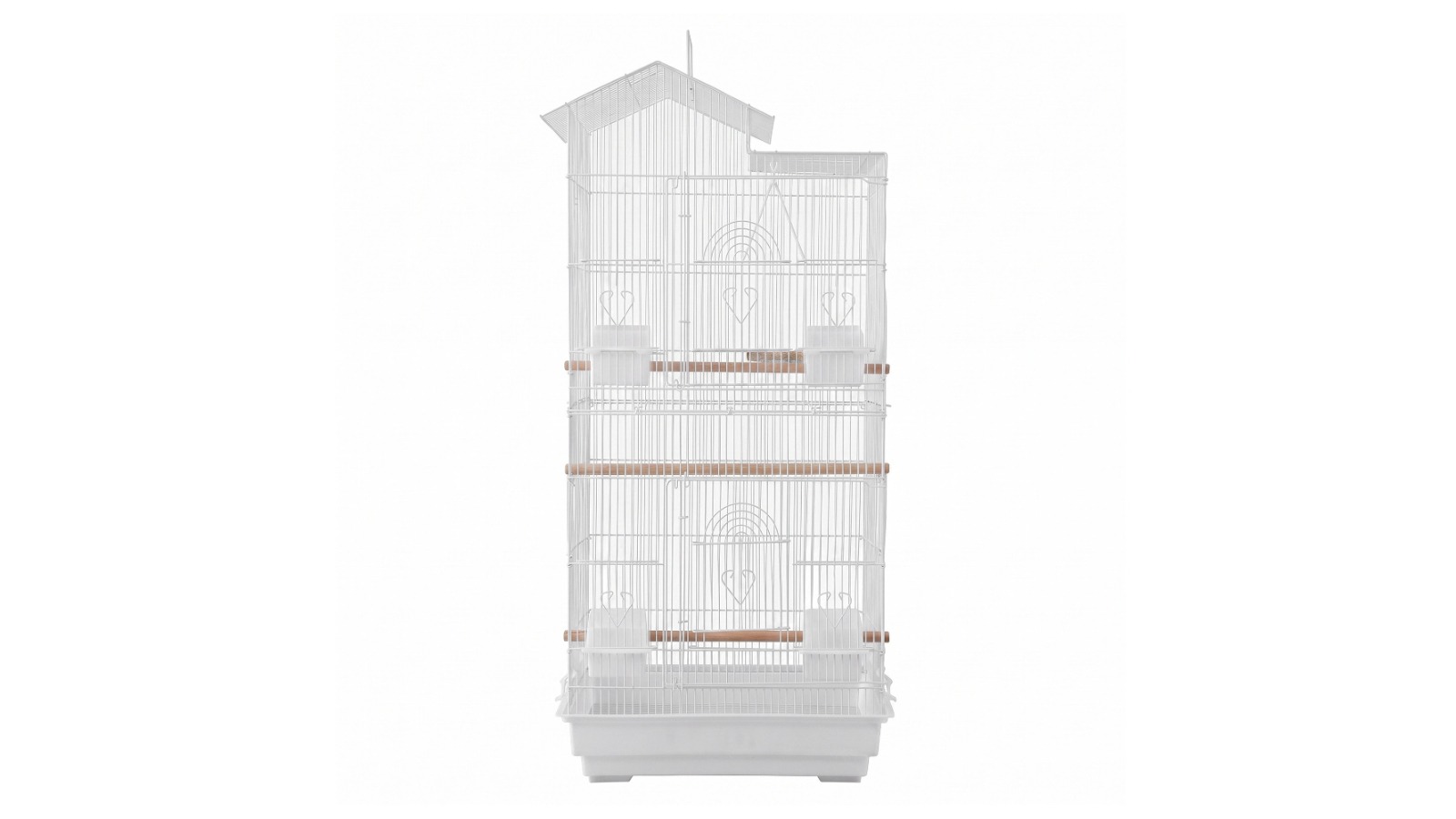 i.Pet 100cm Budgie Bird Cage - White