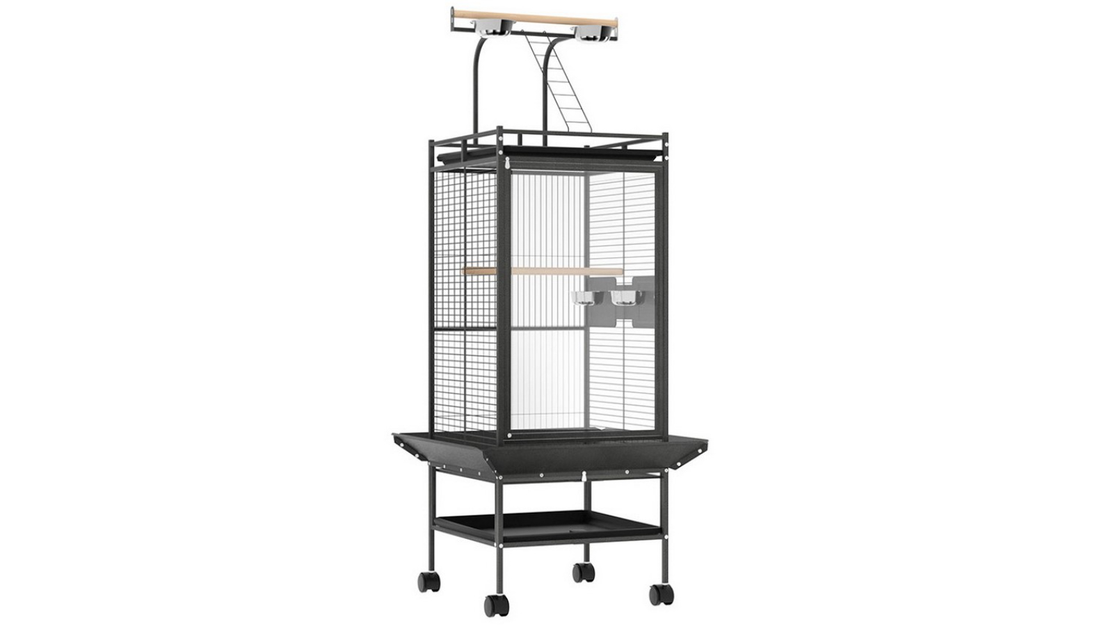 iPet Bird Cage Aviary Budgie Castor Wheels - 155cm