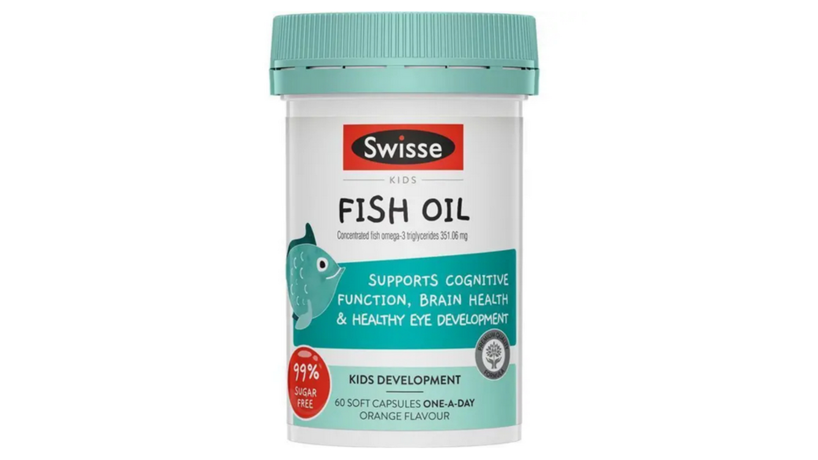 Swisse Kids Fish Oil - 60 Capsule