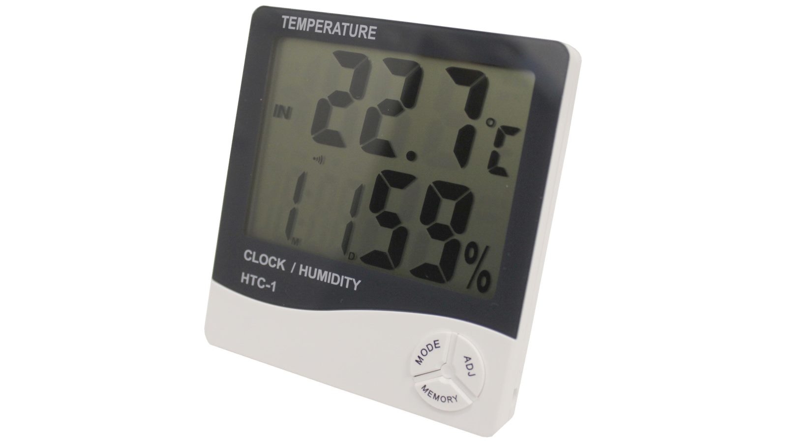 TODO Large LCD Display Digital Thermometer Hygrometer Alarm Clock