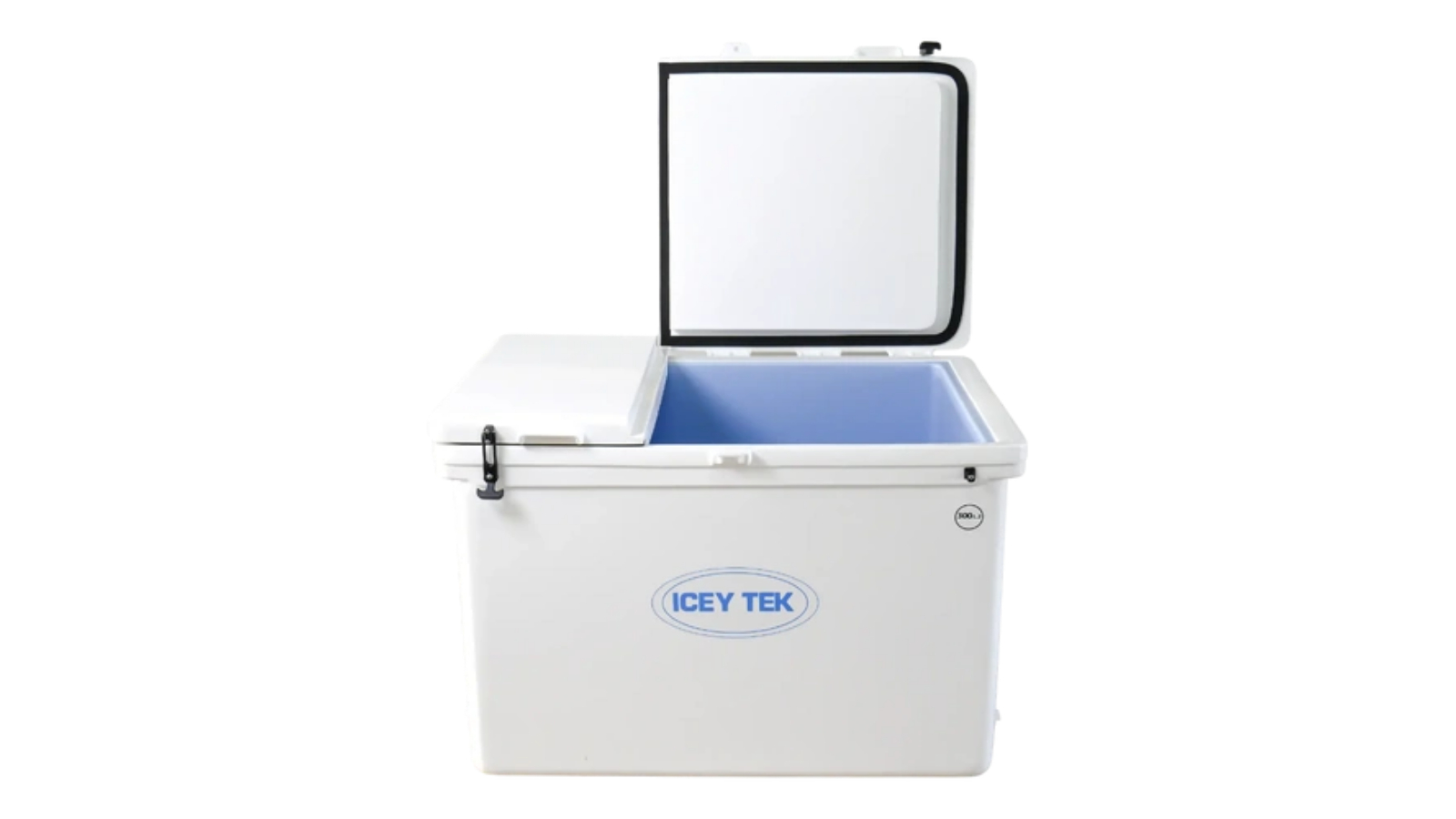 Icey Tek IT300WHITE Commercial 300 Litre Standard Split Lid Ice Cooler Box - White