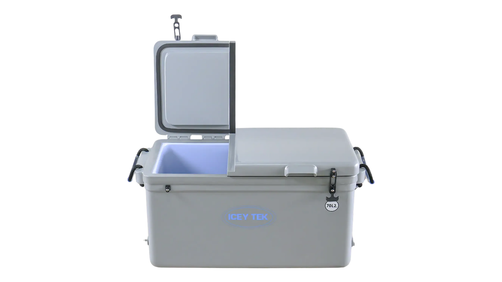 Icey Tek IT70SLGRY Commercial 70 Litre Split Lid Cooler - Grey