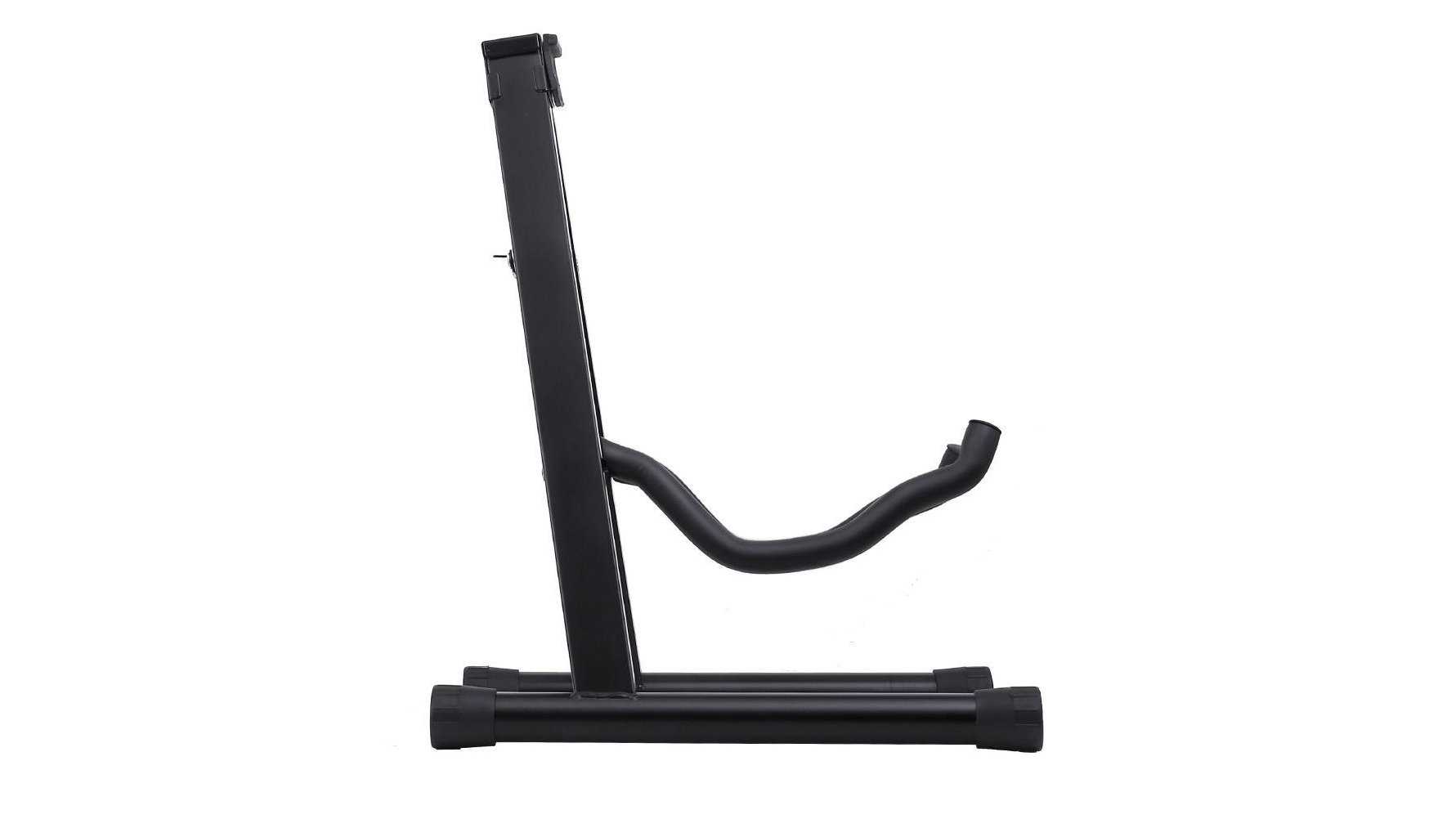 Alpha Folding Guitar Stand with Capo Black Harvey Norman