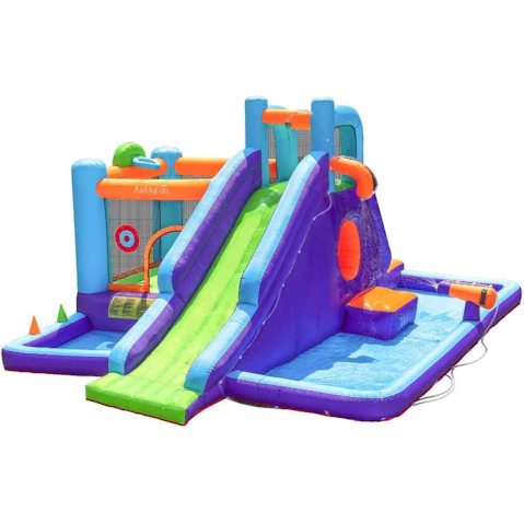 AirMyFun 11 Play Zones Inflatable Water Slide