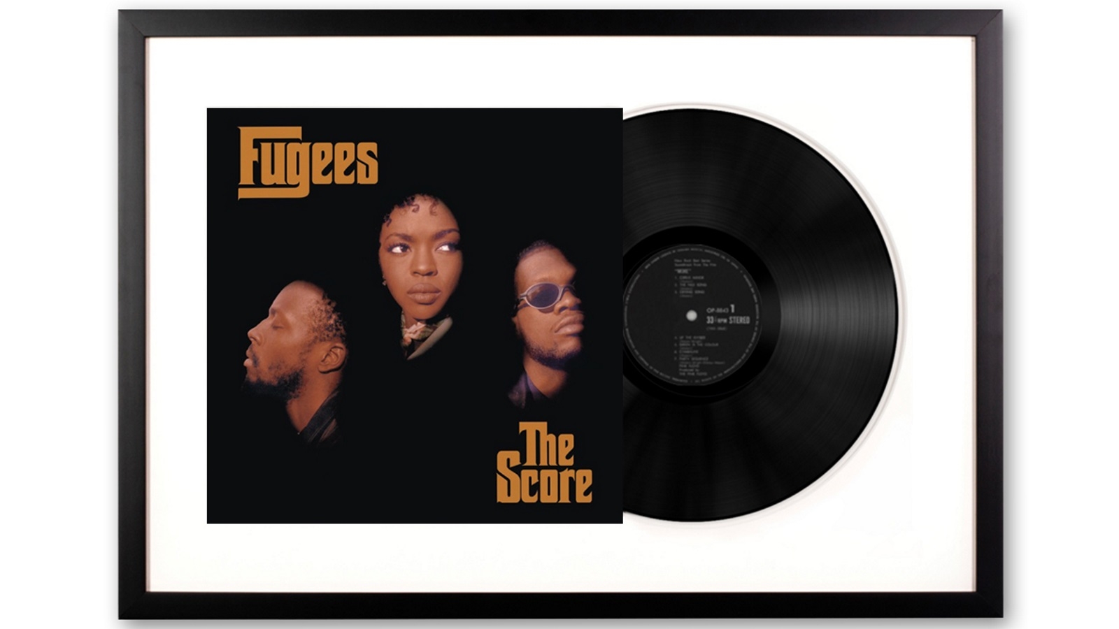 Vinyl Framed Fugees The Score Album Art