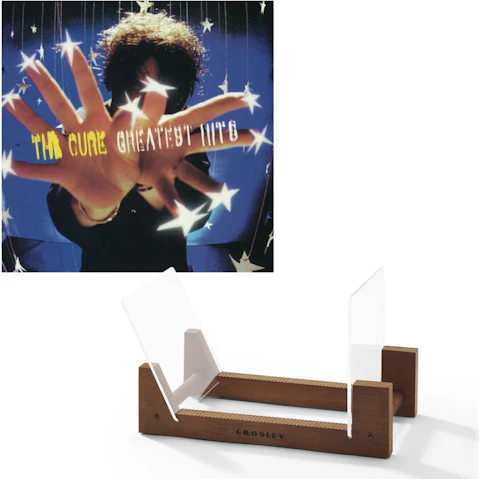 Universal Music The Cure Greatest Hits Double Vinyl Album and Crosley Display Stand