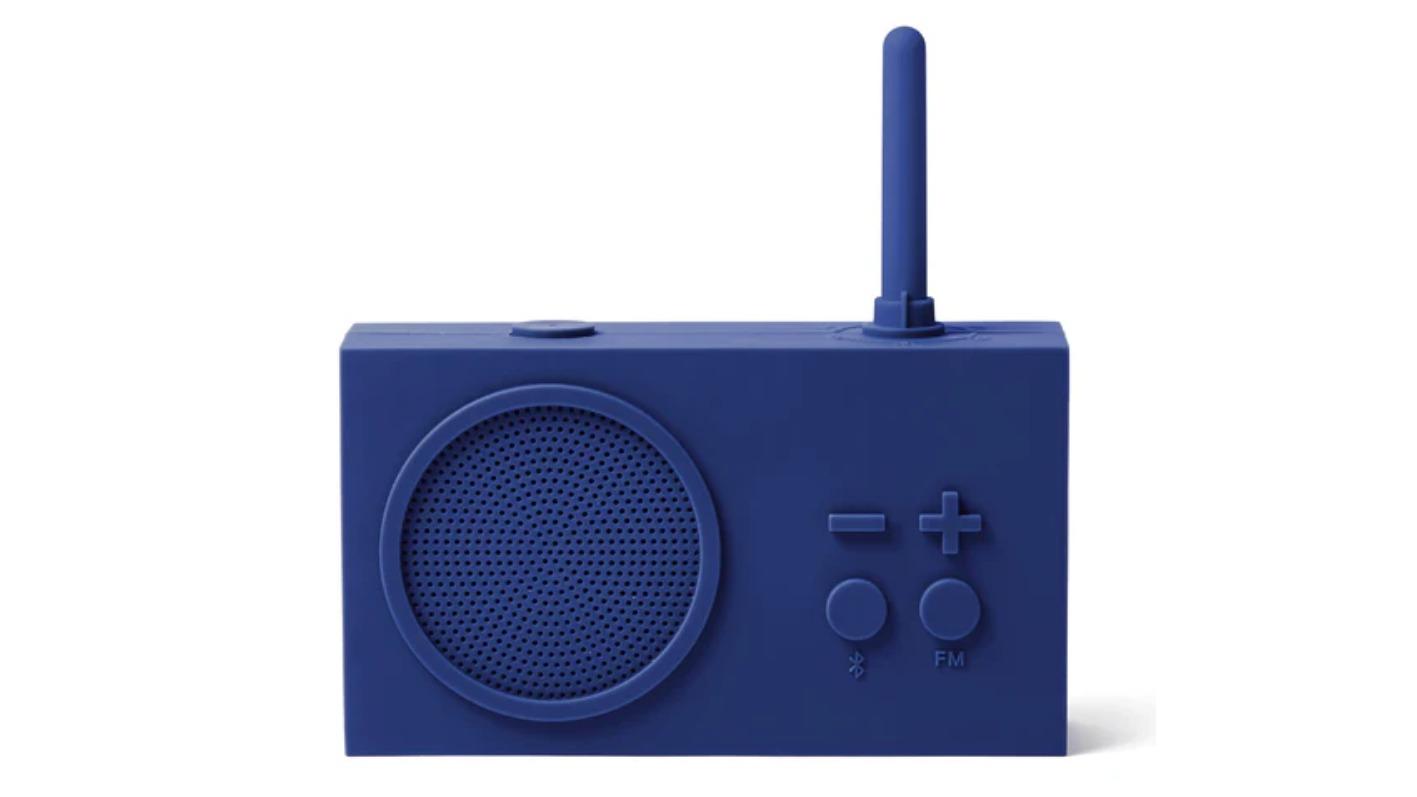 Lexon Thykho 3 FM Radio and Bluetooth Speaker - Dark Blue