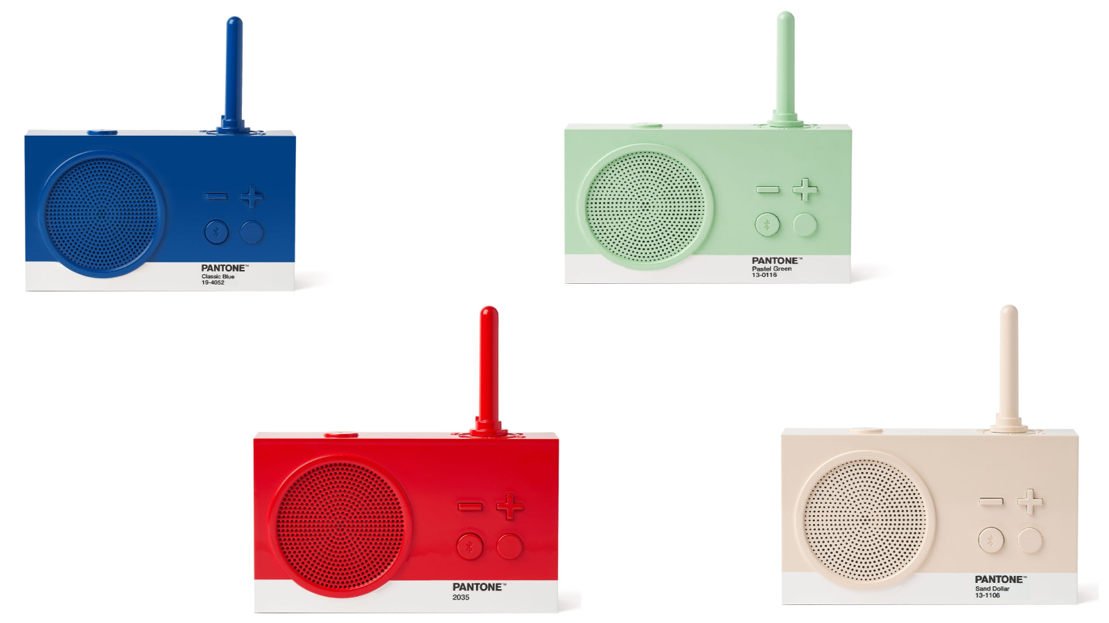 Lexon Pantone Thykho 3 FM Radio and Bluetooth Speaker