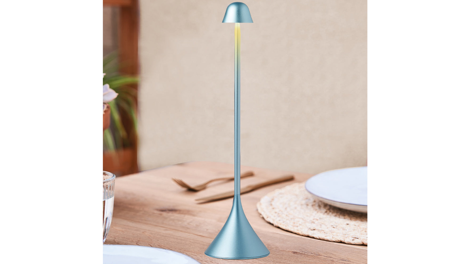 Lampe Portable Lexon Steli - Bleu Clair, Neuve Sous Emballage (Valeur 99€)