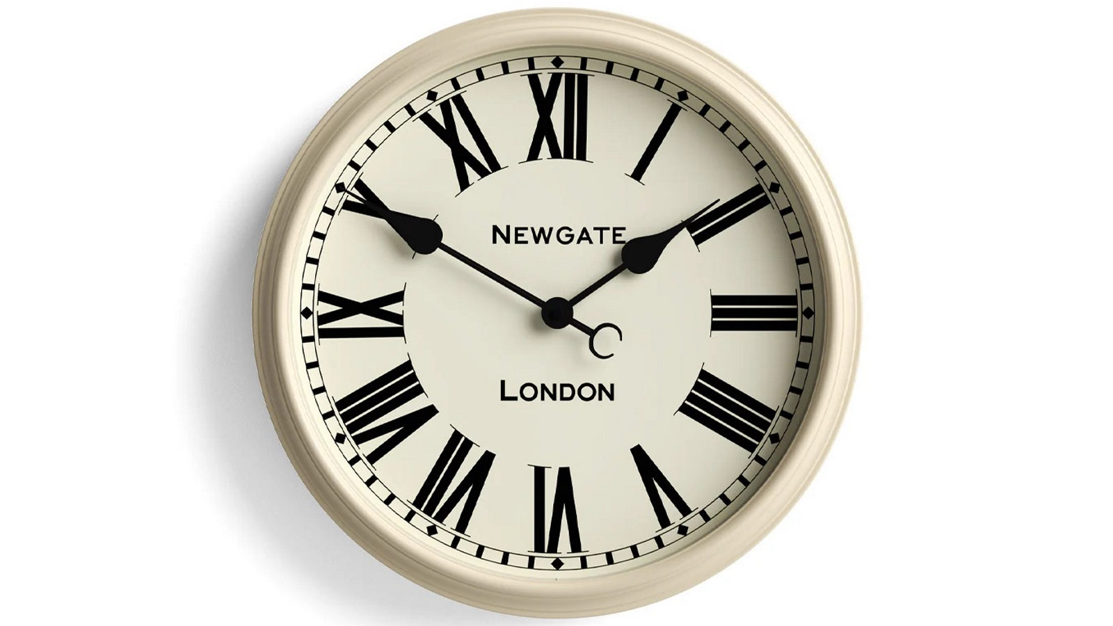 Newgate Spitalfields Wall Clock - Cream