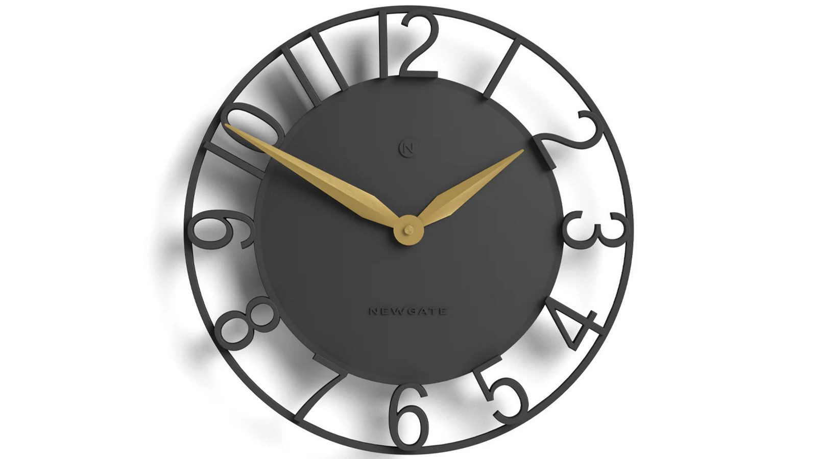 Newgate Time Traveller Wall Clock - Grey