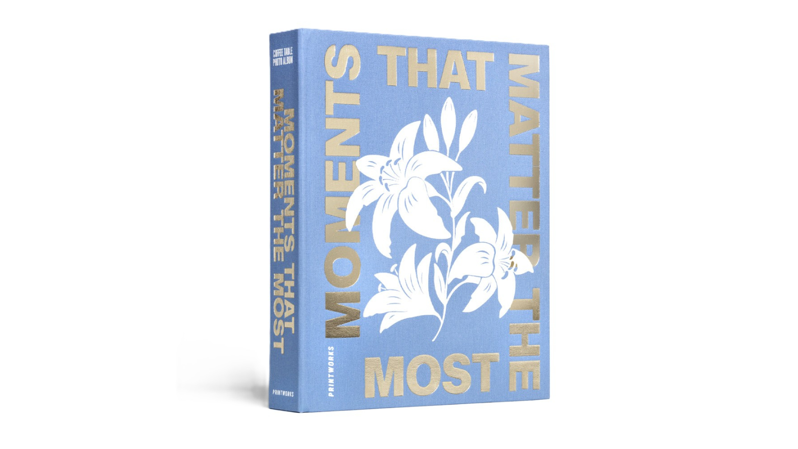 Printworks Moments that Matters the Most Photo Album - Blue