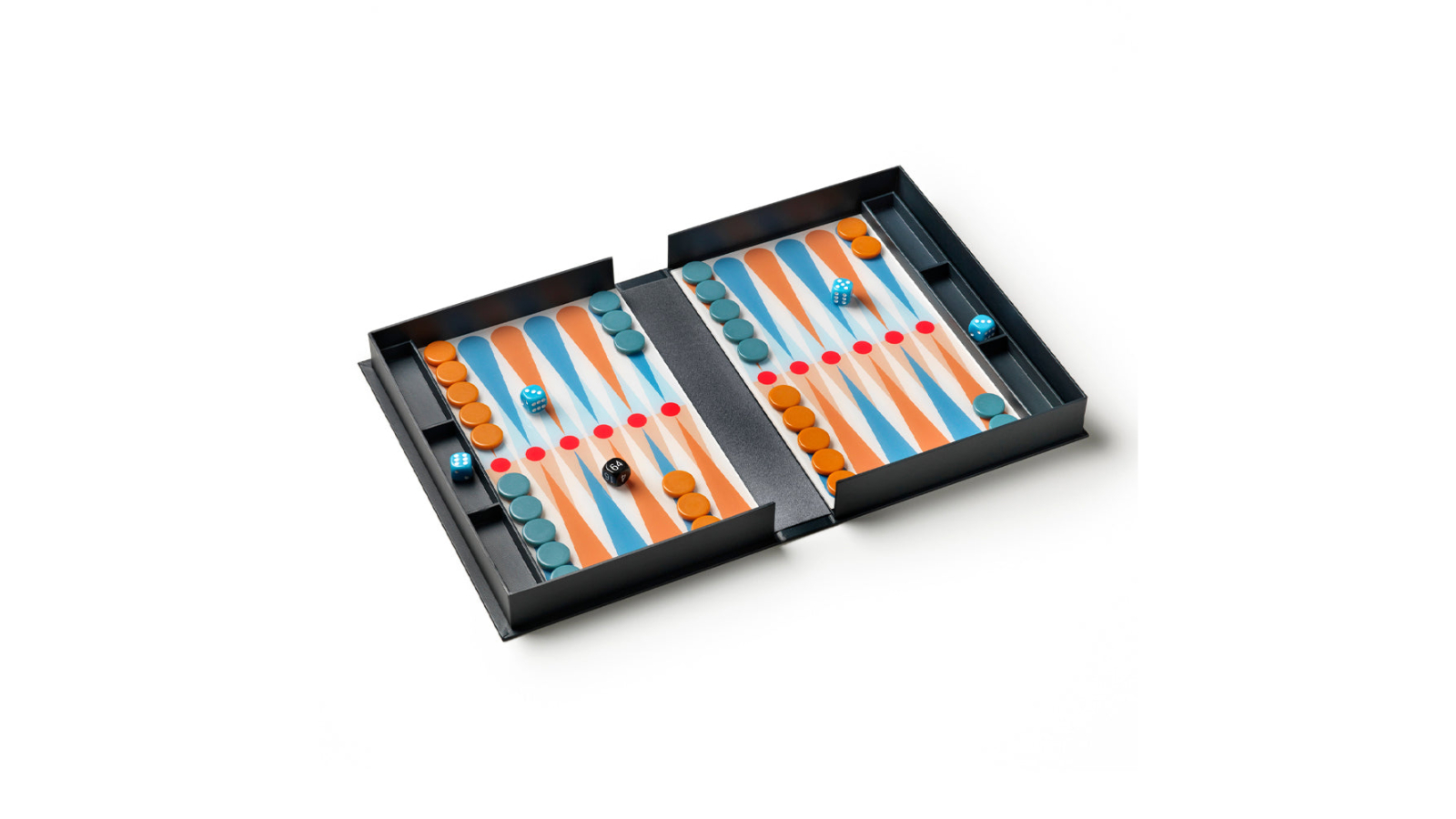 Printworks Classic Art of Backgammon - Anthracite