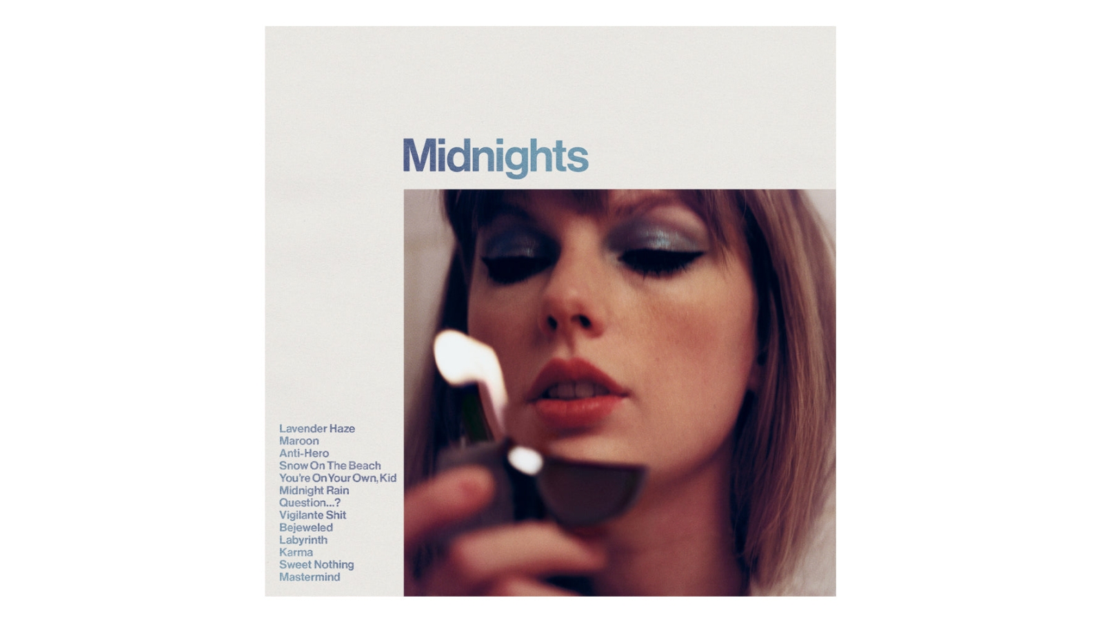 Universal Music Taylor Swift Midnights Vinyl Album Moonstone Blue