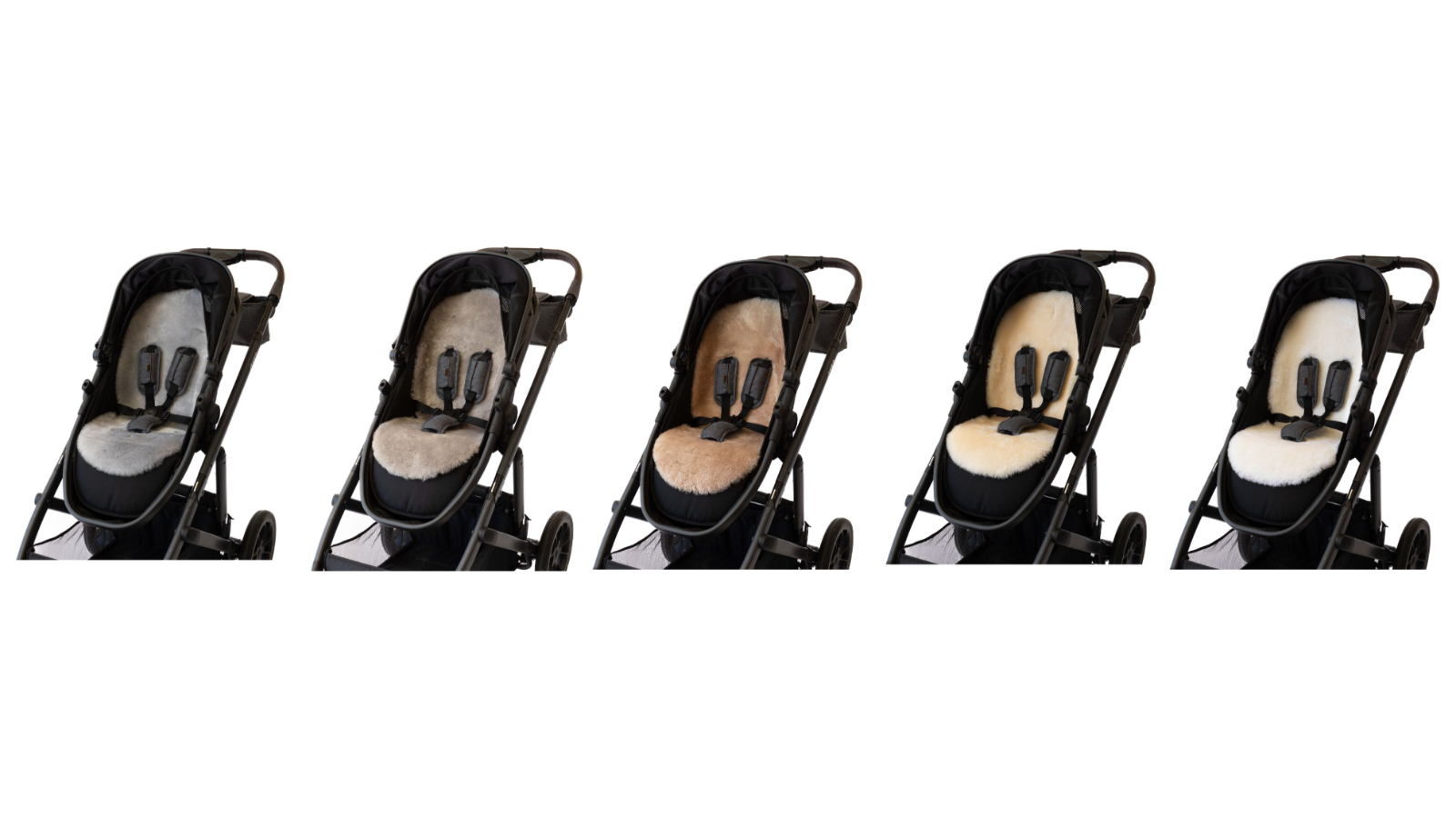 Naturally Sheepskins Luxe Lambskin Shorn Wool Pram Liner