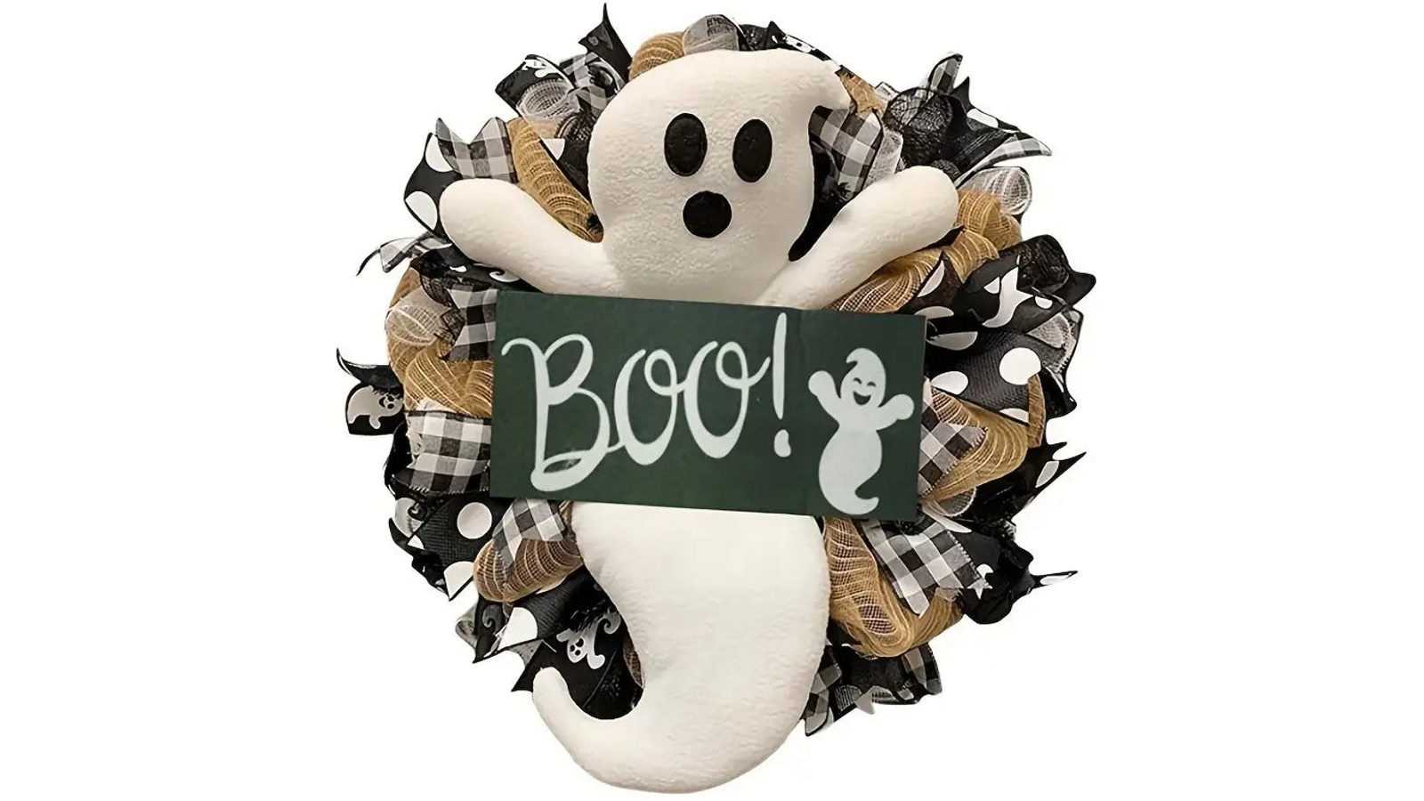 NNETM Ghostly Greetings Haunting Halloween Wreaths