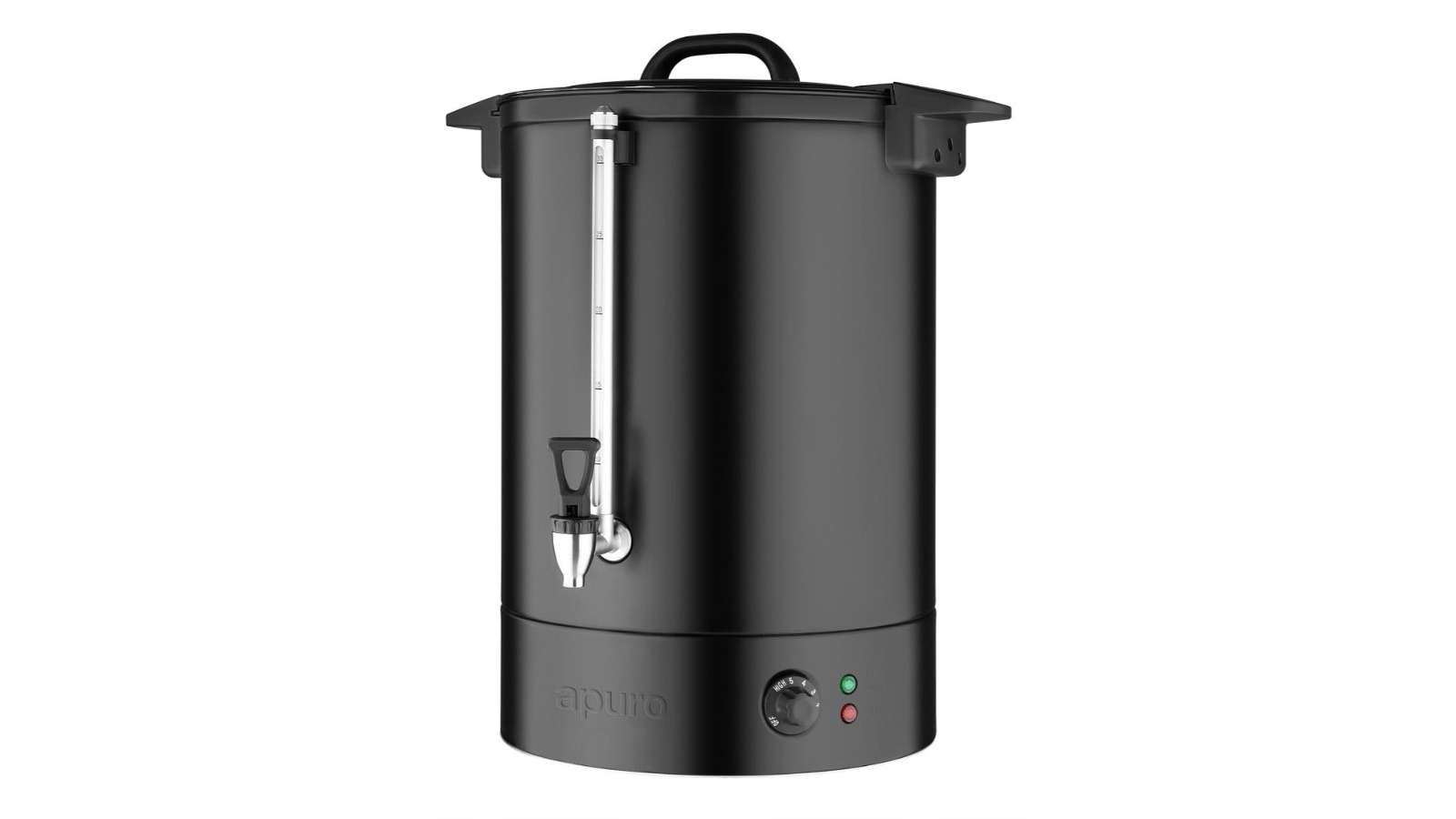 Apuro Matte Black Energy Saving Water Urn - 30L