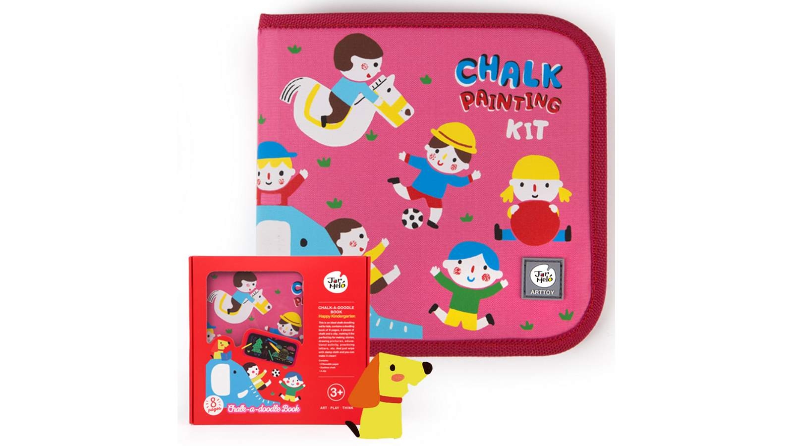 Jarmelo Chalk-A-Doodle Book - Happy Kindergarten