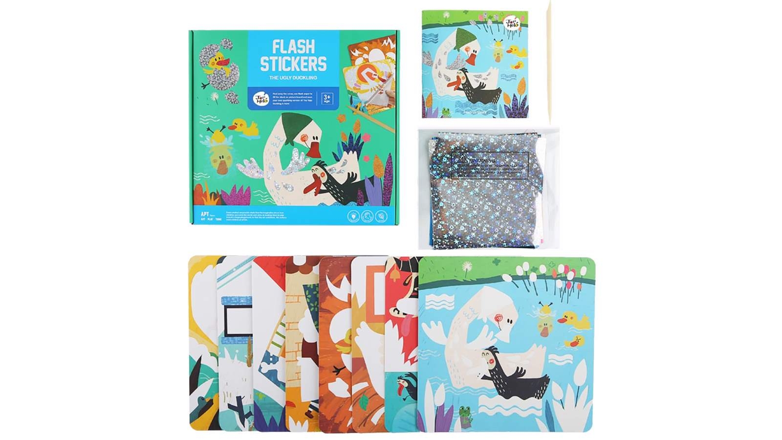 JarMelo Flash Stickers - The Ugly Duckling