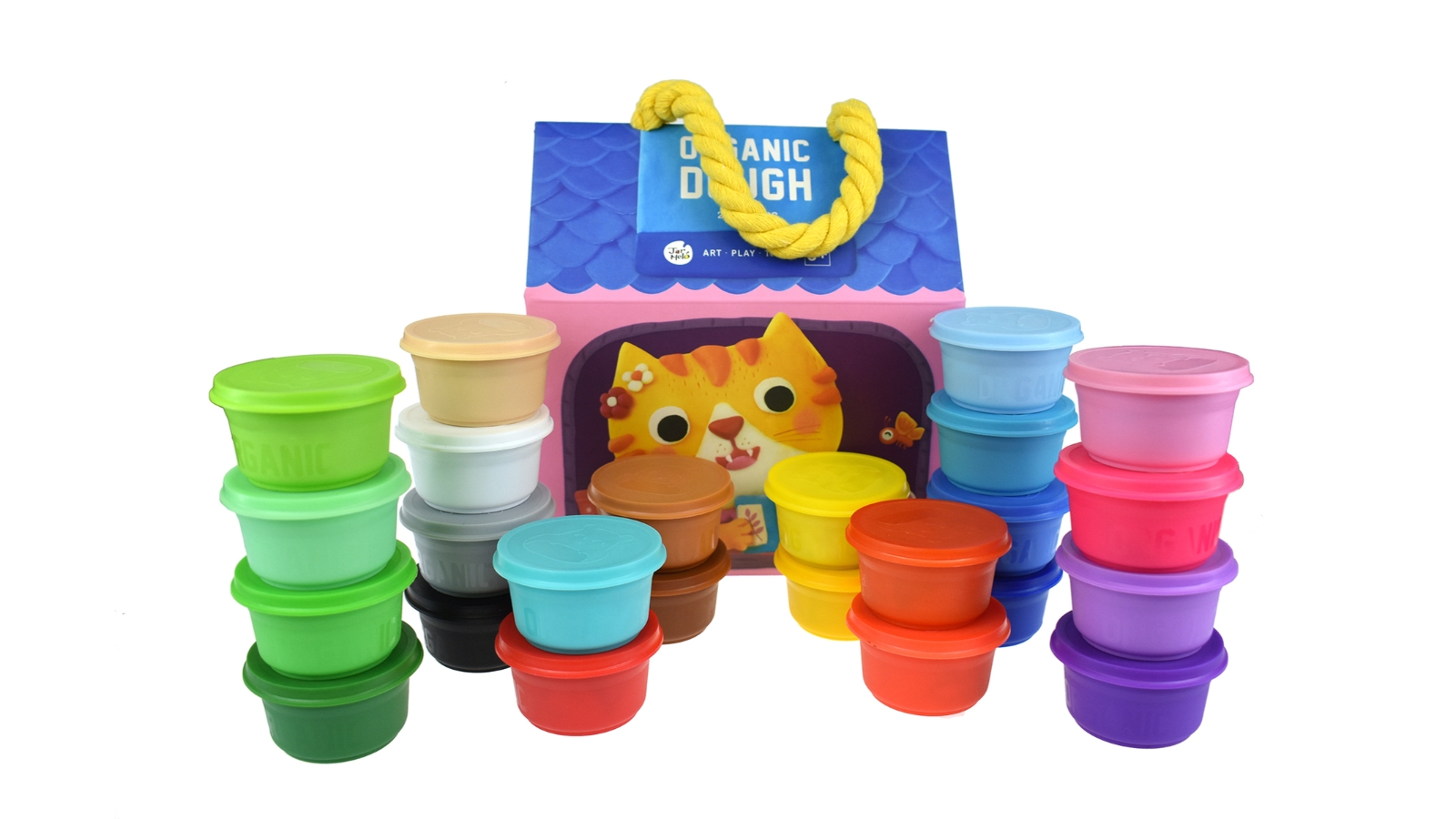 JarMelo Organic Dough - 24 Colors