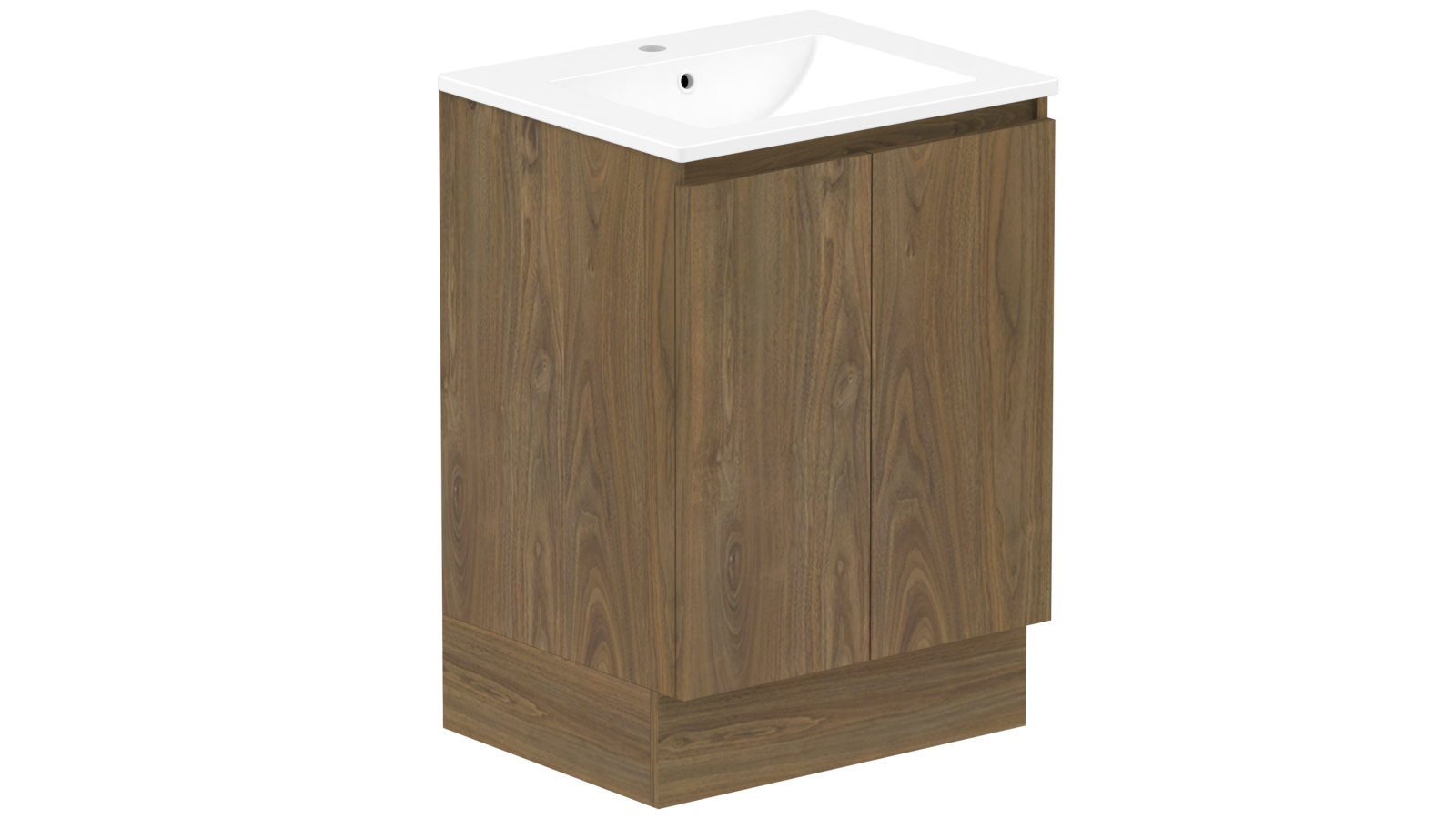ADP Jane 600mm Door & Drawer Twin Vanity with Centre Basin Cast Marble Top Harvey Norman