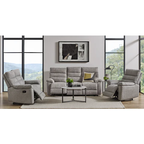 Jawa Fabric Recliner Sofa