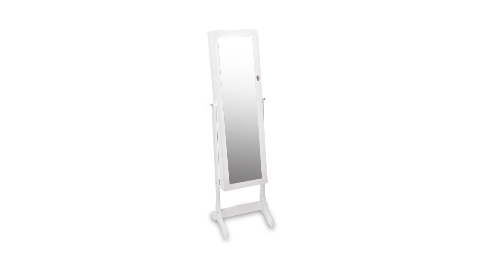 Levede Mirror Jewellery Makeup Standing Organiser Cabinet