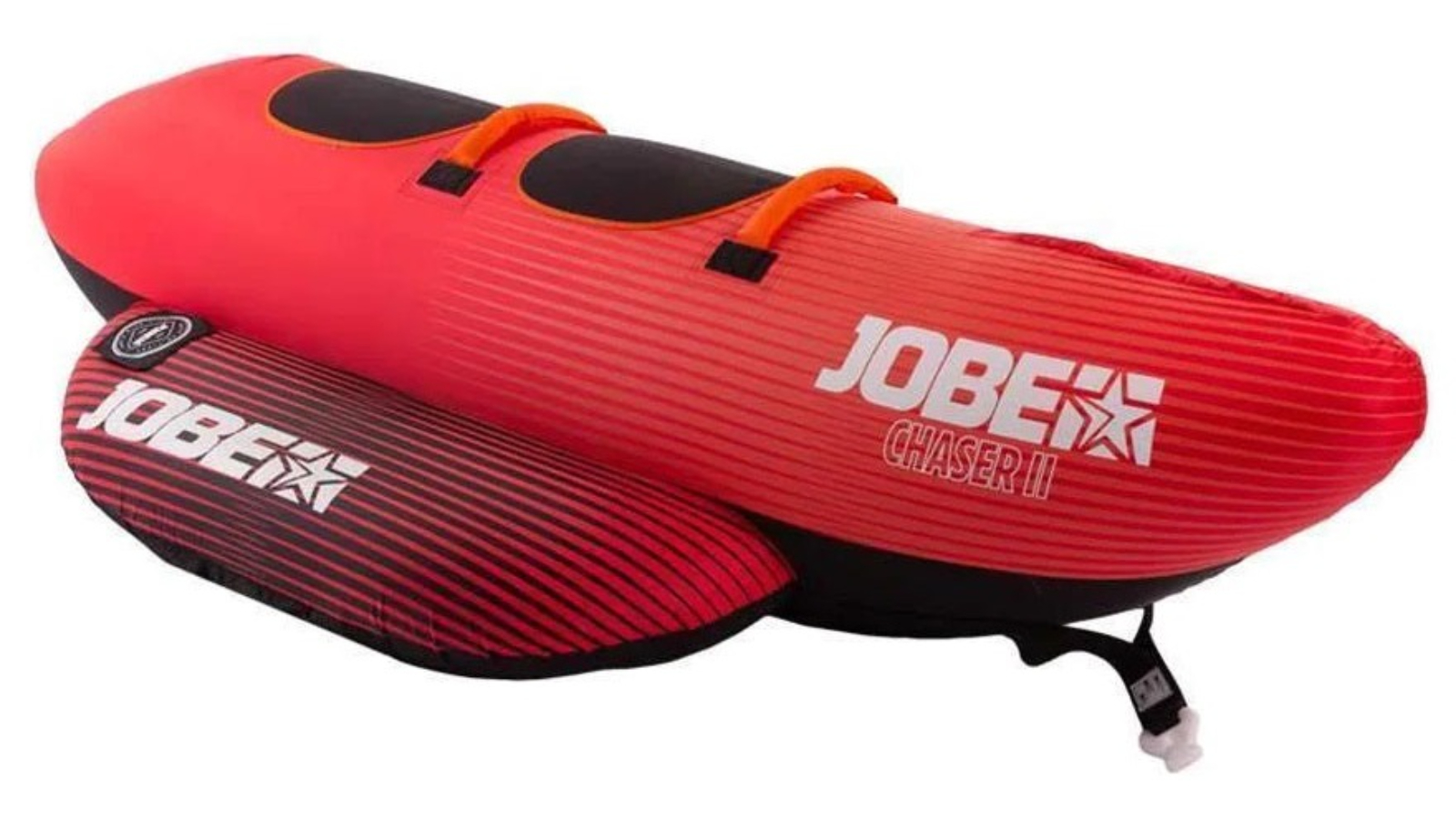 Jobe 2 Person Chaser Inflatable Towable Hot Dog Ski Tube - 250cm