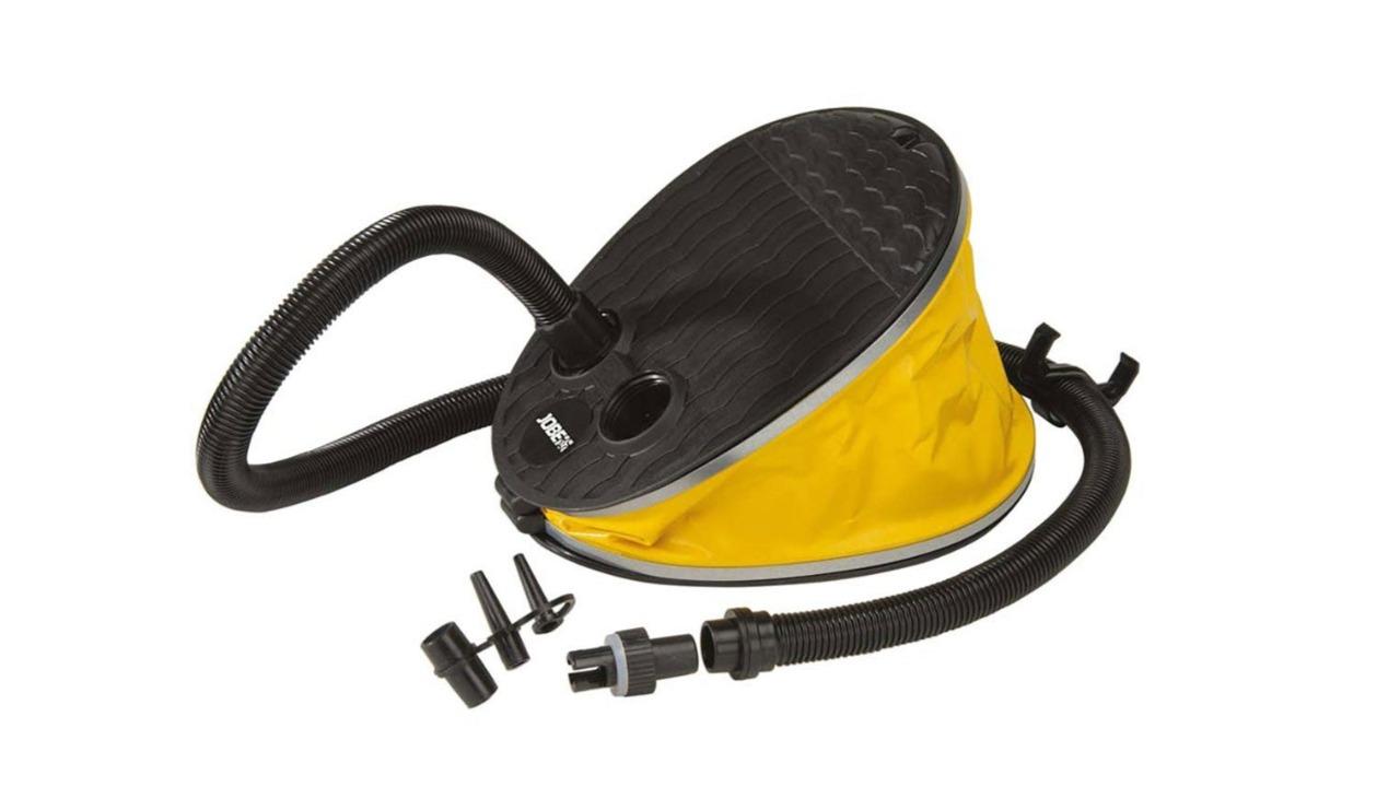 Jobe Multi-Valve Foot Pump for SUP and Kayak Ski Tube