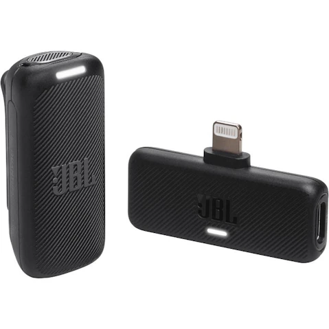 JBL Quantum Stream Wireless Lightning Microphone - Black