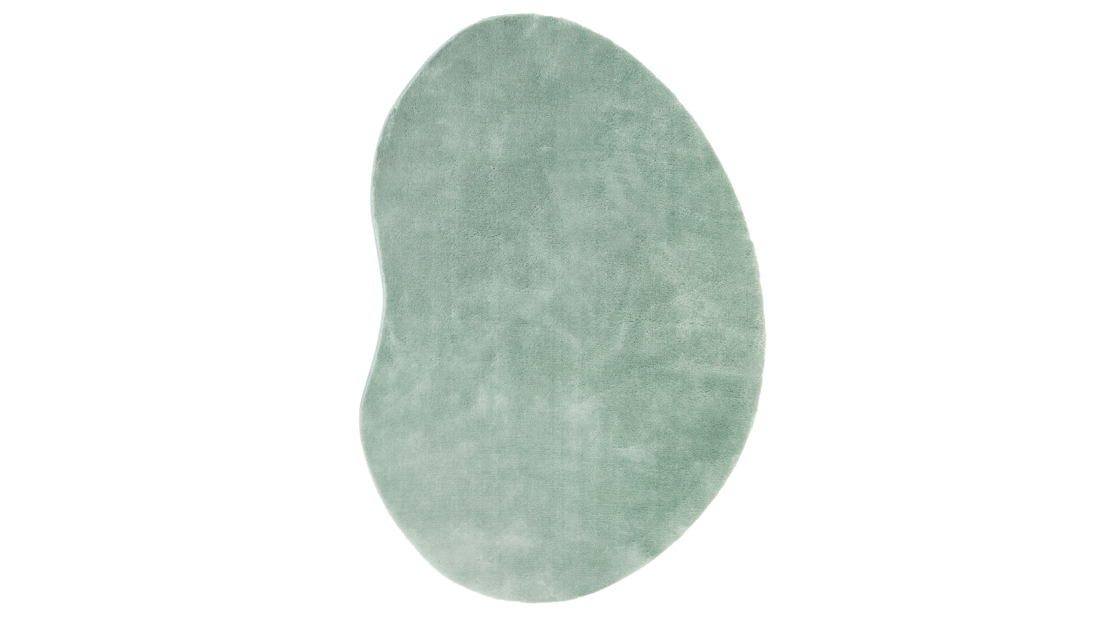 The Weave Studio Curve Mint Green Rug - 160 x 100cm | Harvey Norman