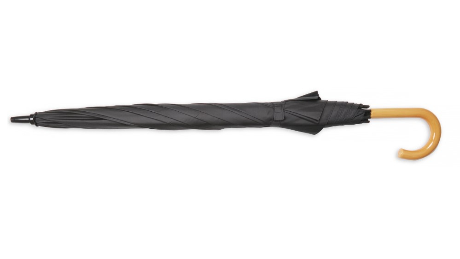 Jeff Banks 130cm Walker Umbrella Black Harvey Norman