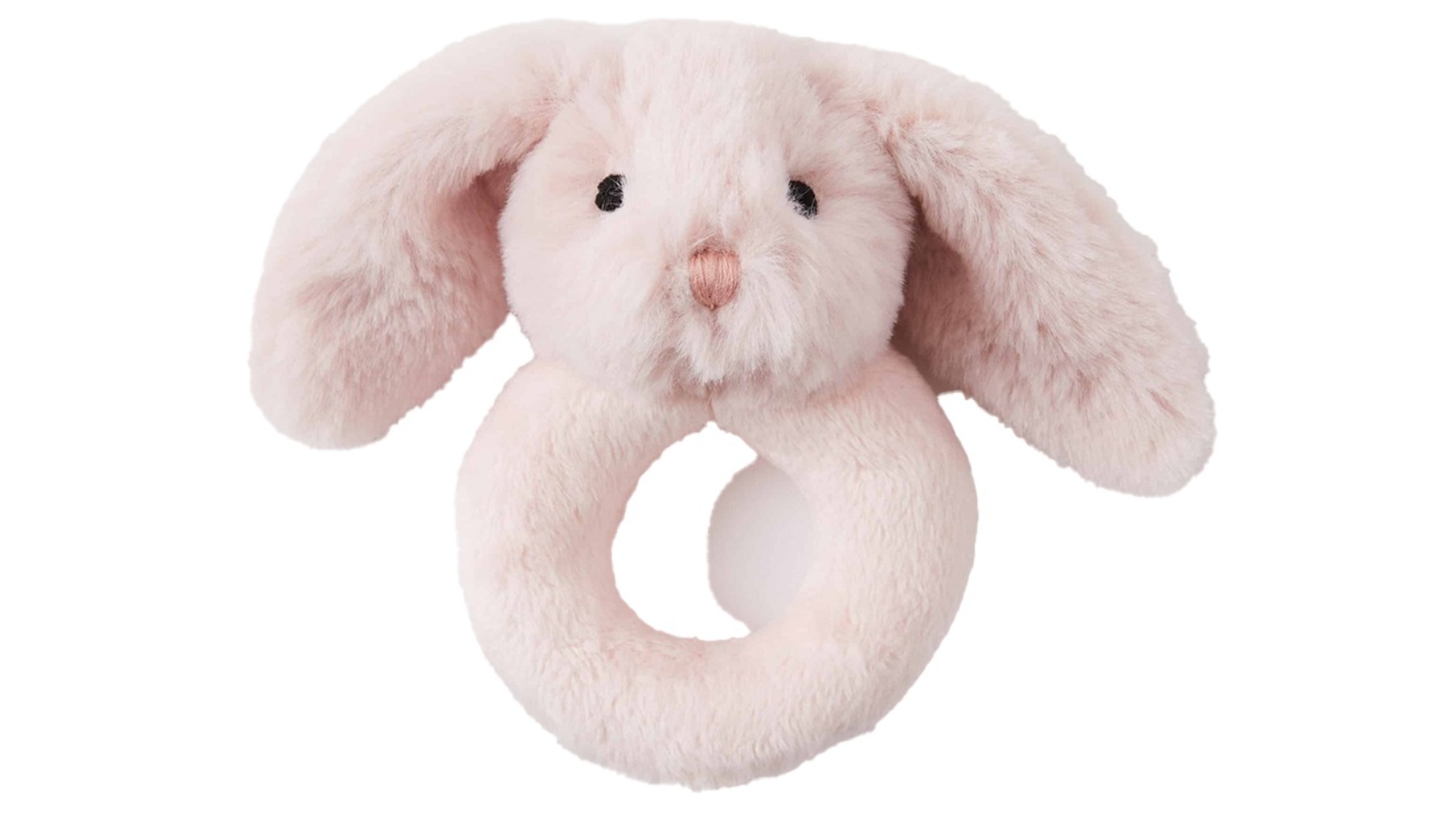 Jiggle and Giggle Pink Bunny Rattle 0+