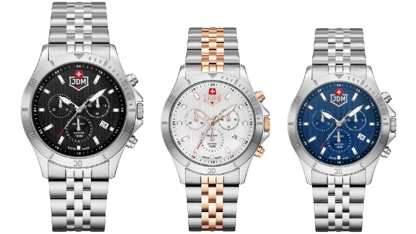JDM Military Delta Chrono Watch